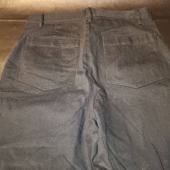 NWT Madewell Womens Tapered Pants Velvet Tuxedo Stripe‎ Edition 32 - Picture 3 of 6